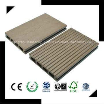 Hecho en China Venta directa de la fábrica impermeable que recicla el plástico compuesto de madera WPC El suelo al aire libre 125 * 23